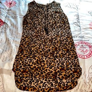 Beach Lunch Lounge Leopard dress